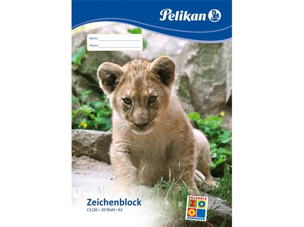 Pelikan 224840, Taidepaperialusta, 100 g/m², 20 arkkia