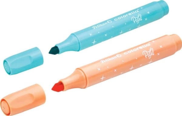 Pelikan Colorella Pastell, 6 farger, Flerfarget, Pastell, Projektil spiss, 1 mm, 3 mm, Flerfarget
