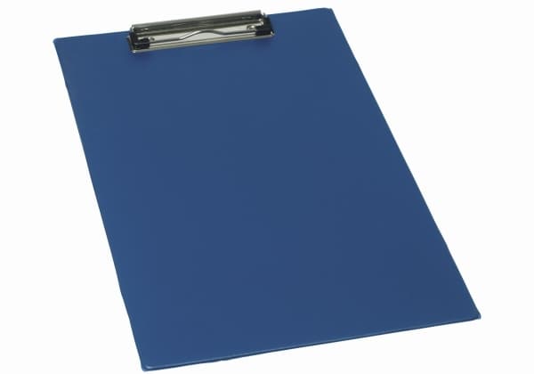 BANTEX CLIPBOARD, WIRECLIPS, BLÅ