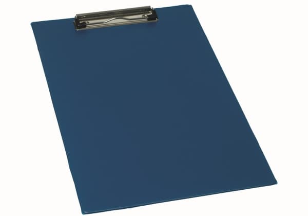 BANTEX CLIPBOARD, WIRECLIPS, BLÅ
