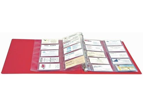 Bantex 100080937, 1 ficka, transparent, polypropen (PP), 10 ark, 20 kort