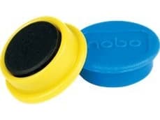 Nobo 1915290, Whiteboard-magnet, Assorterte farger, 13 mm, 65 mm, 15 mm, 20 g