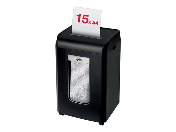 Rexel ProMax QS RSX1538, Ristiinleikkaava, 22 cm, 4 x 40 mm, 36 L, 675 arkkia, 60 dB
