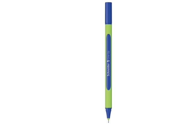 Schneider Schreibgeräte Line-Up, Blå, Blå, Grön, Plast, Triangel, lapis-blue, 0,4 mm