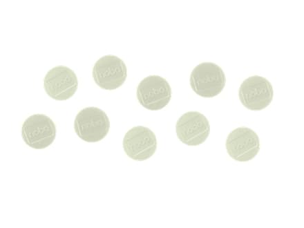 Nobo 1915315, Taulumagneetti, Valkoinen, 38 mm, 20 mm, 38 mm, 190 mm