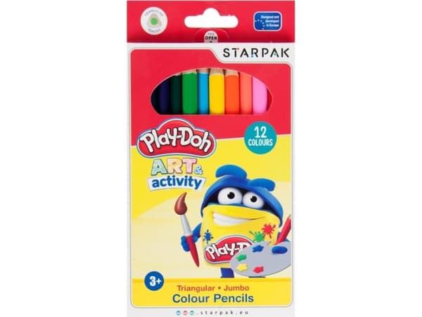 Starpak AND PENCILS OLO 12KOL/180 JUMBO TROJ P-D PUD12/144