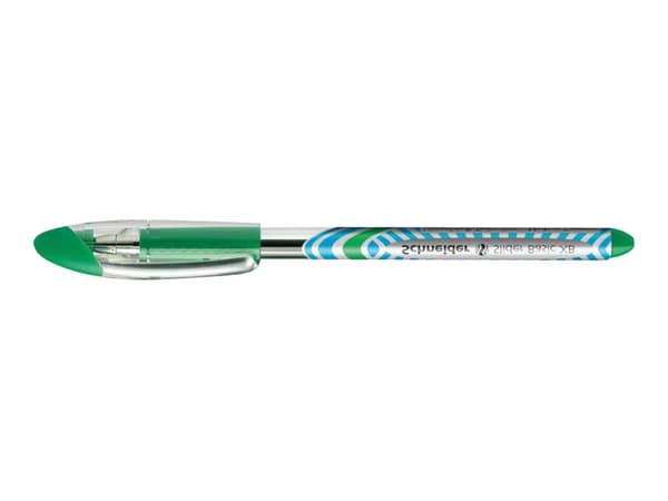 Schneider Slider Basic - Kulspetspenna - grön - 1.4 mm - extra bred