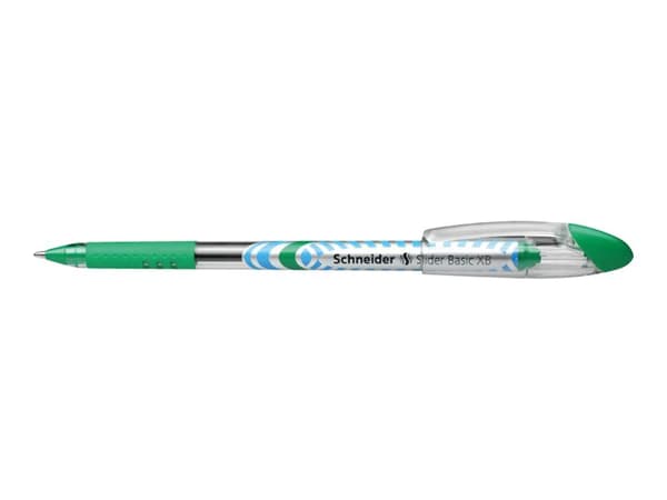 Schneider Slider Basic - Kulspetspenna - grön - 1.4 mm - extra bred