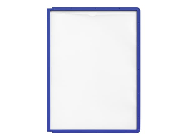 DURABLE SHERPA - Displaypanel - for A4 - mørk blå (en pakke 5) - for P/N: 5622-10, 5624-57