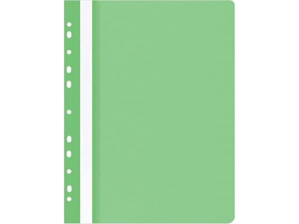 Office Products SKOROSZYT WPINANY A4 PP OFFICE PRODUCTS (25), JASNOZIELONY