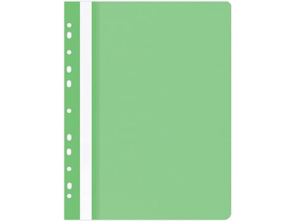Office Products SKOROSZYT WPINANY A4 PP OFFICE PRODUCTS (25), JASNOZIELONY