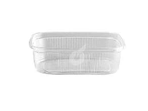 Salatkopp 150 ml 108x81x33 mm Rektangulär PP Clear, 10 pk x 100 st