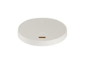 Drikkelåg Pap Ø80xH16mm Til Kaffebæger Hvid,20 ps x 50 stk/krt