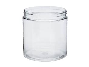 Dåse 750 ml Ø100x110 mm PET Klar,80 stk/krt