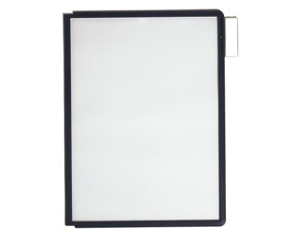 DURABLE SHERPA - Displaypanel - för A4 - svart ram (paket om 5) - för P/N: 5622-10, 5624-57