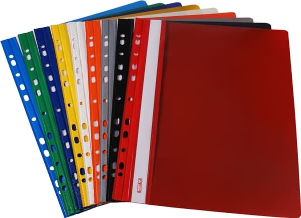 Biurfol Hängande PVC-hårda mappar A4 20 st blå (BF5167)