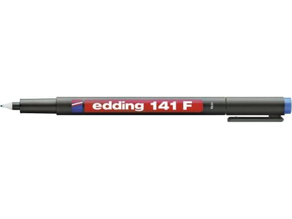 Edding 4-141002, Rød, Ekstra fin, Sort, Rund, 0,6 mm, Tyskland