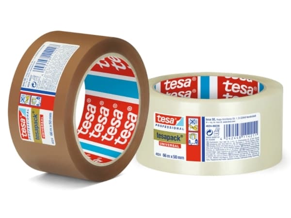 tesa UNIVERSAL 04024-00236-04 Pakkebånd tesapack® 4024 Transparent (L x B) 66 m x 50 mm 1 stk
