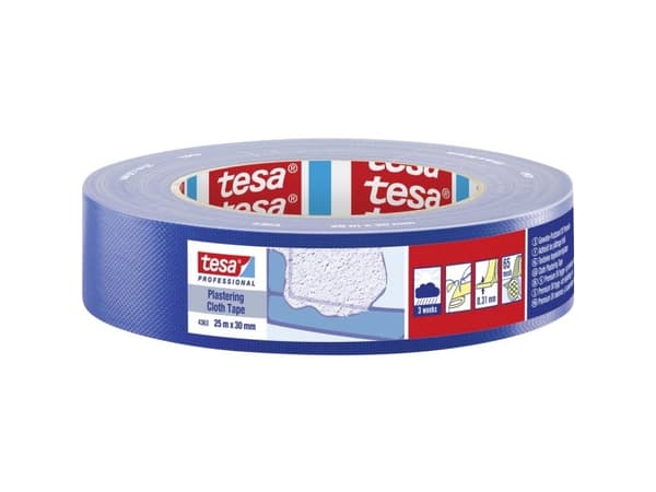 tesa 04363-00002-02 Rengøringstape tesa® Professional Blå (L x B) 25 m x 30 mm 1 stk