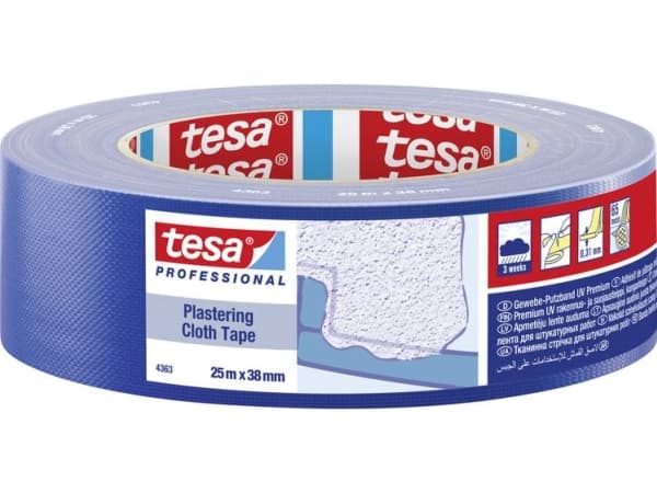 tesa 04363-00003-02 Rengøringstape tesa® Professional Blå (L x B) 25 m x 38 mm 1 stk