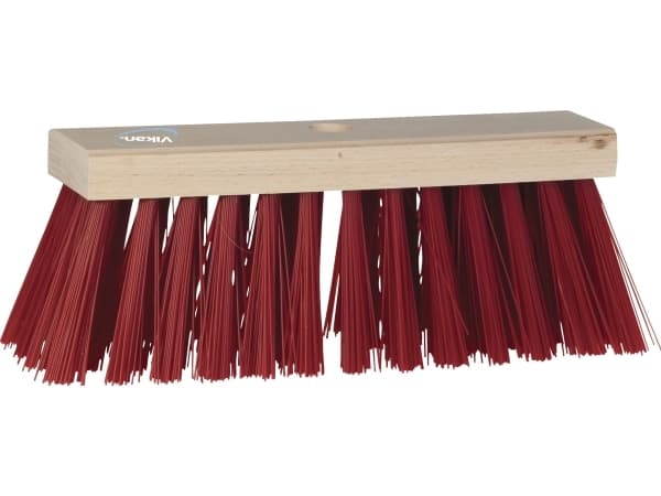 Gatuborste Vikan t/handtag trä 320mm medium borstar