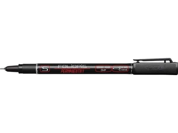 Rystor Foliopis permanentny 0,4 mm czarny (FS-4/A)