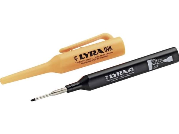 Dybhulspen blå Lyra Ink 15,5 cm inkl. hætte