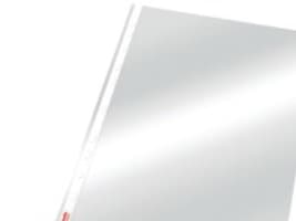 Plastlomme, Esselte, med huller, klar A4, 105 µm, pakke a 10 stk