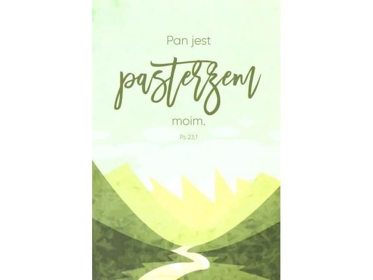 Sharon Small large notebook A6 - The Lord is my shepherd