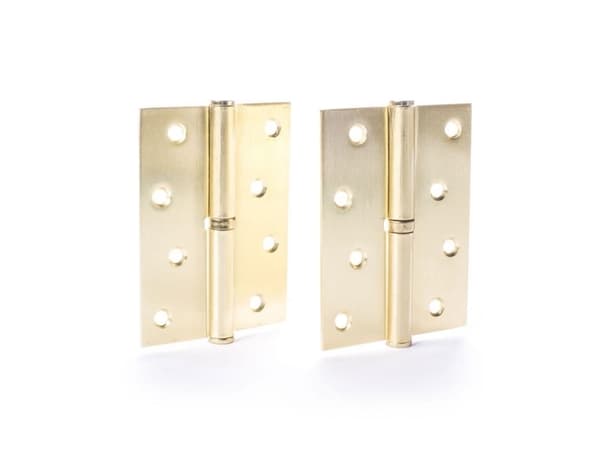 Haushalt Hinge Door 100X75x2.5 Sb Brushed Bra