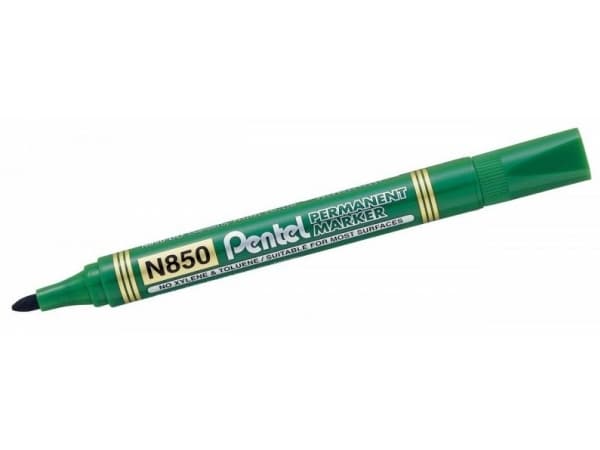 Pentel Permanent Marker N850 round tip green (42K053D)