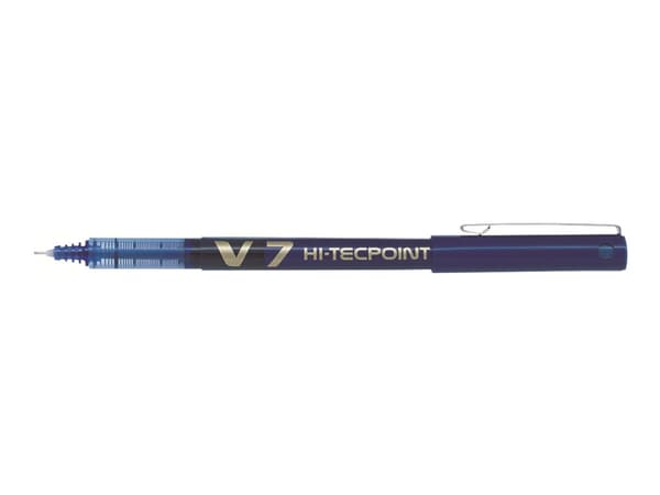 Pilot Hi-Tecpoint V7 - Rollerball-penna - blå - 0.7 mm