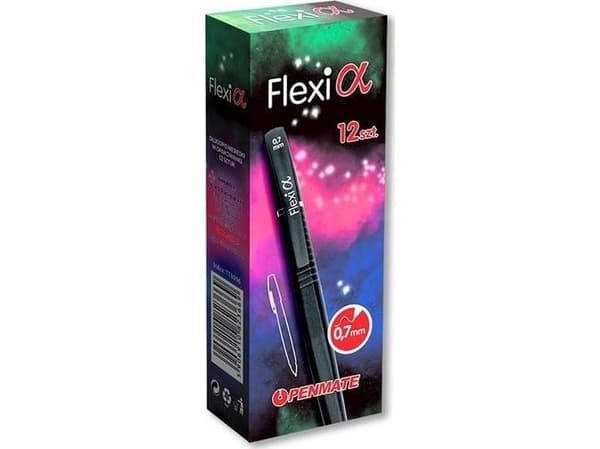 Penmate Pen Flexi Alpha black (12stk) PENMATE