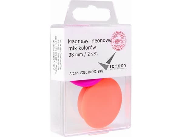 Victory MAGNESY DO TABLIC VICTORY 38 MM MIX KOLOR (2)