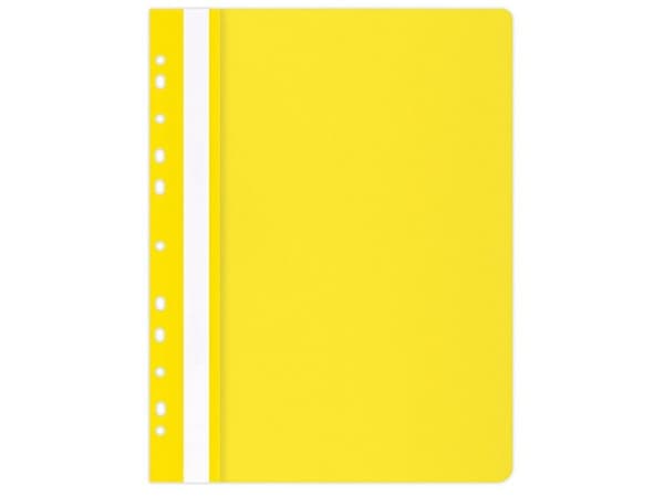 Office Products SKOROSZYT WPINANY A4 PP OFFICE PRODUCTS (25), ŻÓŁTY