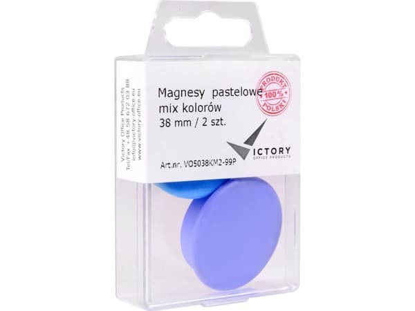 Victory MAGNESY DO TABLIC VICTORY 38 MM MIX KOLOR (2)