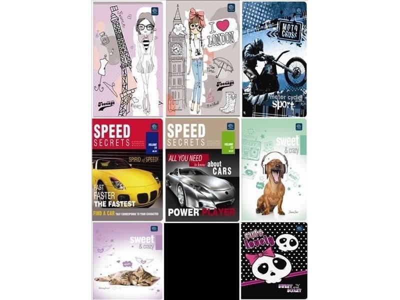 Interdruk Notebook A5/32K check (10 pcs)