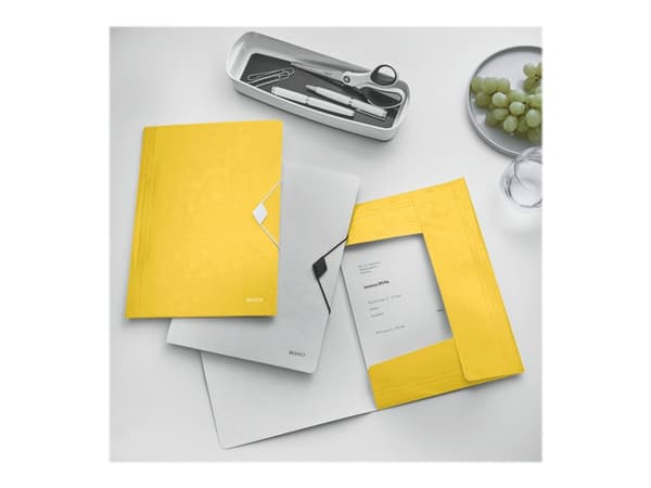 Leitz WOW - 3-fliksmappe - for A4 (210 x 297 mm) - kapasitet: 150 ark