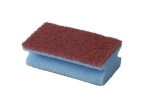 Skuresvamp Scotch-Brite 55 Ridsefri Blå,10 pk x 10 stk/krt
