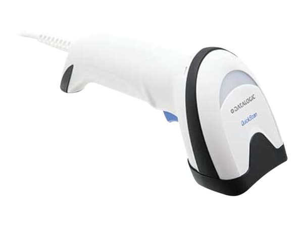 Datalogic QuickScan QD2590 - Streckkodsskanner - handhållen - 2D-imager - 60 bilder/sekund - avkodad - tangentbordskil, RS-232, USB