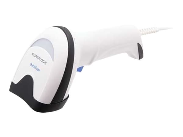 Datalogic QuickScan QD2590 - Streckkodsskanner - handhållen - 2D-imager - 60 bilder/sekund - avkodad - tangentbordskil, RS-232, USB
