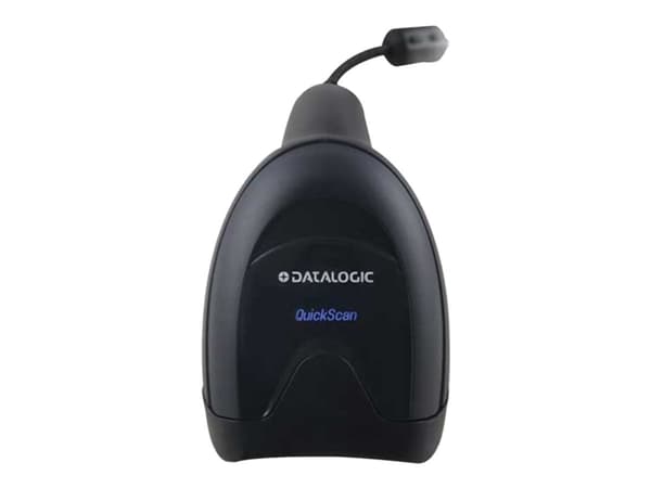 Datalogic QuickScan QD2500, Kannettava viivakoodinlukija, 1D/2D, Laser, GS1 DataBar, Han Xin, Aztec Code, Datamatriisi, QR Code, Micro QR Code, 0 - 3
