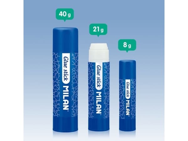 MILAN Limstift 21 gram 2 stk Blister - (12 stk.)