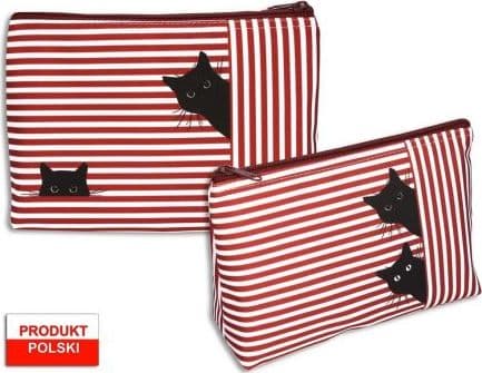 Warta pencil case Cosmetic bag WAR-1164 Red WARTA