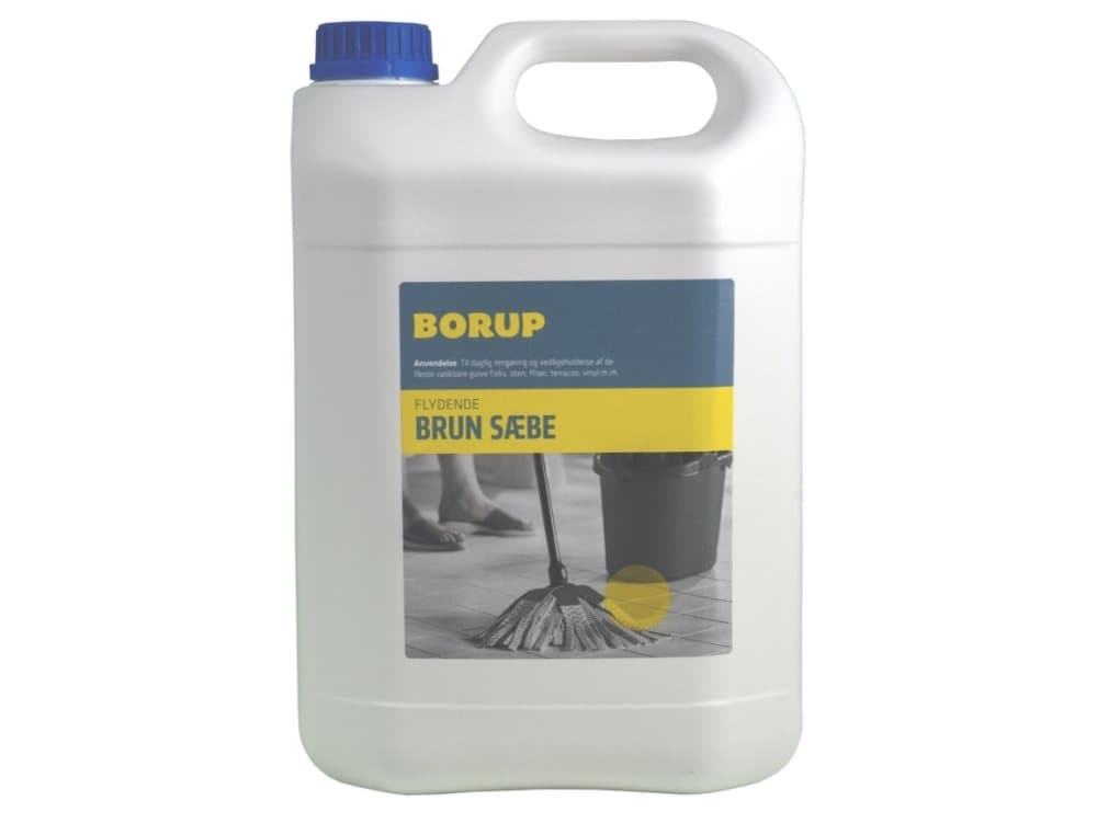 Sæbe, Brun, Flydende - 5 L