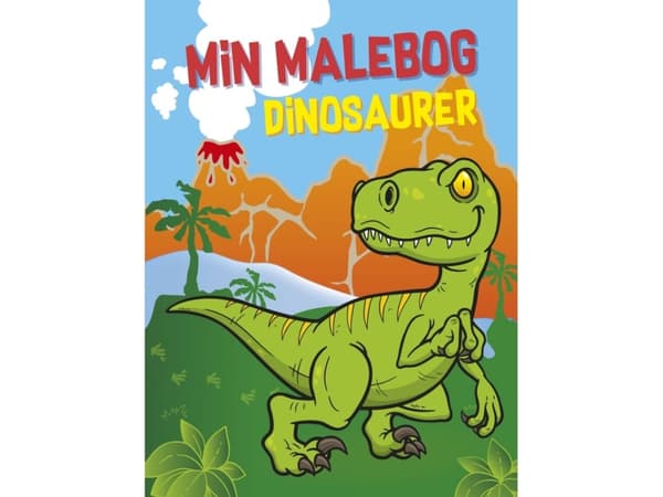 Min målarbok: dinosaurier
