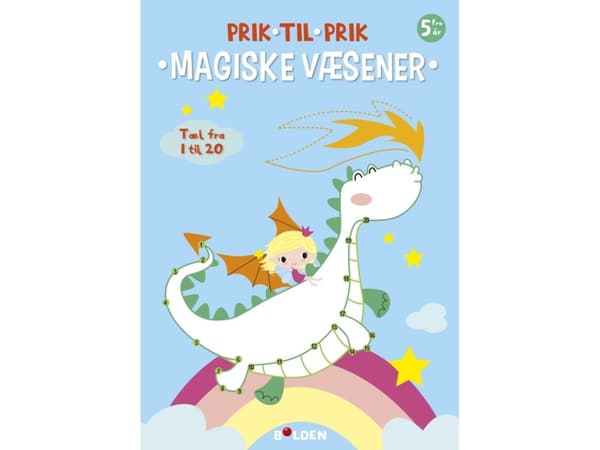 Pisteestä pisteeseen: Maagisia olentoja - Laske 1:stä 20:een