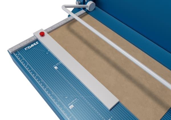 DAHLE skjæremaskin 587 sikkerhet. Materialkniv/KS:6