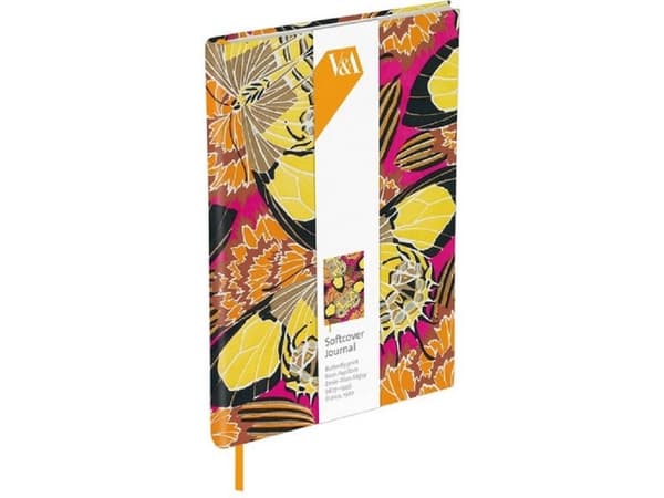 Museums & Galleries Butterfly Print decorative notebook