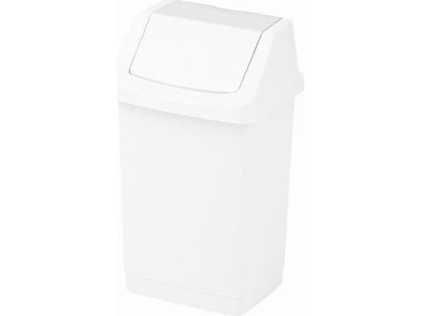 Curver Click-It vippbar avfallsbeholder 50L hvit (CUR000279)